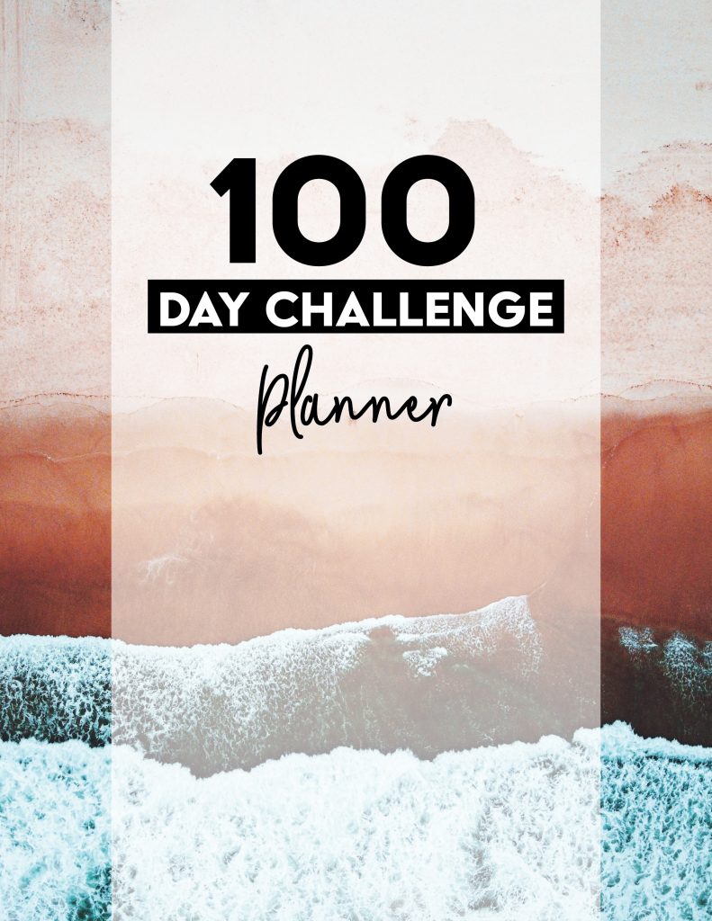 Book Cover: Motina Books 100 Day Challenge Planner