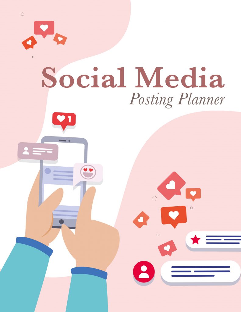 Book Cover: Social Media Posting Planner