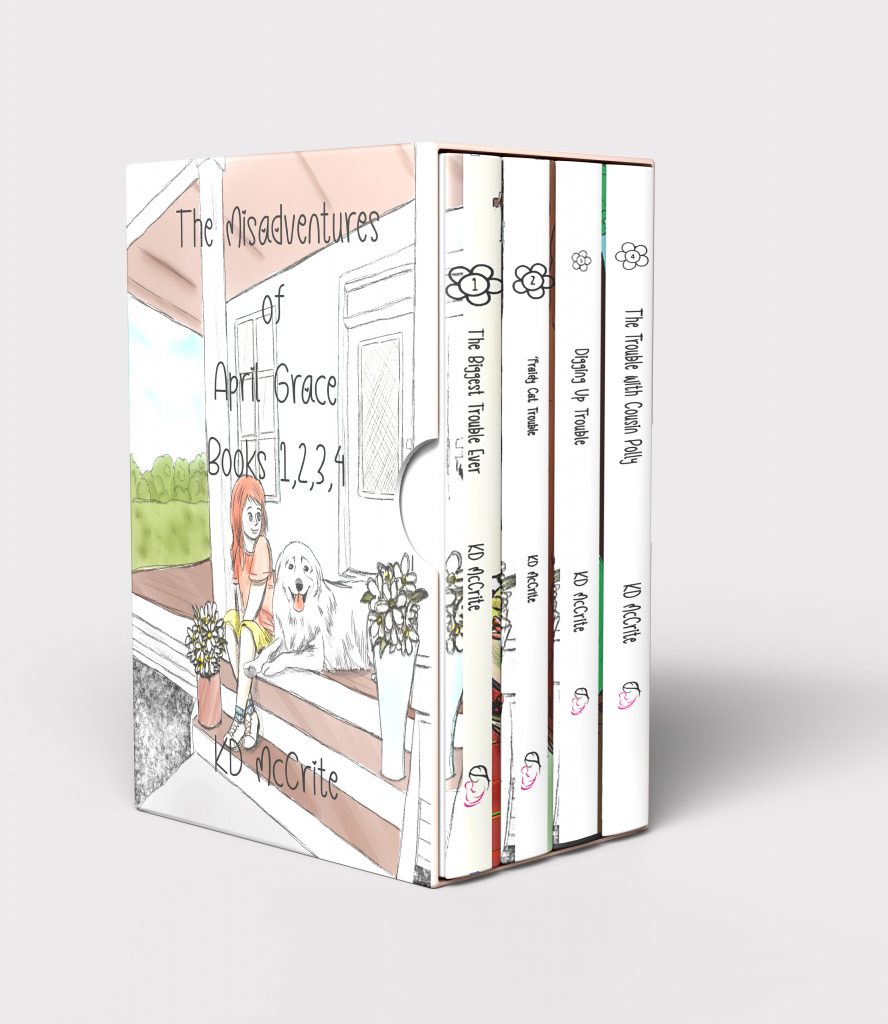 Book Cover: The Misadventures of April Grace - Books 1, 2, 3, and 4
