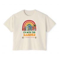 I'm With the Banned - Women's Boxy Tee